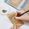 5 Inch PU Leather Cover Garden Seed Storage Organizer 2-Ring Binder Album DIY-FH0009-80A-3