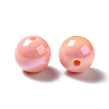 UV Plating Rainbow Iridescent Acrylic Beads LS-PACR-D070-01B-3