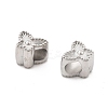 304 Stainless Steel European Beads STAS-M112-03P-03-3