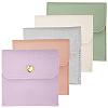 5Pcs 5 Colors PU Imitation Leather Jewelry Storage Bags ABAG-CL0001-04B-1