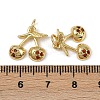 Brass Micro Pave Cubic Zirconia Pendants KK-I358-061G-B-3