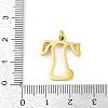 304 Stainless Steel Pendants LS-STAS-R137-01G-T-3