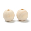 Natural Unfinished Wood Beads WOOD-XCP0001-19G-2