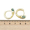 Brass Micro Pave Cubic Zirconia Hoop Earrings EJEW-B146-02G-6