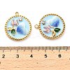 304 Stainless Steel Enamel Pendants STAS-B084-04G-03-3