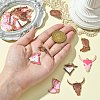 20Pcs 10 Styles West Cowboy Theme Golden Plated Alloy Enamel Pendants FIND-CJ0002-60-5