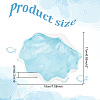 1Pc Shell Shape Ceramics Jewelry Plates AJEW-GO0001-43-2