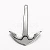 Tarnish Resistant 304 Stainless Steel Pendants STAS-E133-022P-1