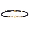 1Pc Adjustable Nylon Cord Bracelets for Women Men BJEW-LP0001-30R-1