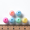 Opaque Acrylic Beads X-MACR-S370-C10mm-M1-4