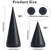 2Pcs 2 Styles Alloy Ring Display Stands RDIS-BBC0001-01EB-2