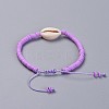 Eco-Friendly Handmade Polymer Clay Heishi Beads Kids Braided Bracelets BJEW-JB04317-01-4