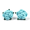 Cotton Knitting Artificial Flower DIY-P082-01D-1