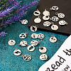 24Pcs 12 Styles 304 Stainless Steel Charms STAS-TA0002-31-6