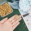 250Pcs 5 Style Brass Beads KK-PH0009-28-3