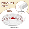 PVC Self-Adhesive Flexible Molding Trim DIY-WH20007-40B-01-2
