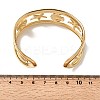 304 Stainless Steel Cuff Bangles for Women BJEW-D384-03G-3