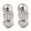 304 Stainless Steel Cartilage Earrings EJEW-B066-01D-P-1