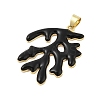 Rack Plating Brass Enamel Pendants KK-Z074-12G-3