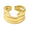 304 Stainless Steel Wide Open Cuff Rings for Women LS-RJEW-Z043-01D-2