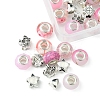 DIY Tibetan Style Alloy & Resin European Beads Making Finding Kits DIY-FS0006-78C-3