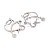 Non-Tarnish 5Pcs 201 Stainless Steel Pendants LS-STAS-M056-04P-2