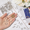 12 Styles Tibetan Style Alloy Toggle Clasps FIND-SC0012-97-3