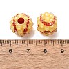 Sports Theme Opaque Acrylic European Beads RB-CBA95A4-04A-07-3