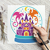 PET Hollow Out Drawing Painting Stencils DIY-WH0391-0840-6