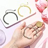 3Pcs 3 Colors Brass Cuban Link Chain Bracelet Making FIND-CJ0004-99-4