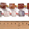 Dyed & Heated Natural Fire Crackle Agate Beads Strands GG-CBAB9C6-J01-01-4
