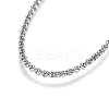 Tarnish Resistant Adjustable 304 Stainless Steel Slider Bracelets LS-BJEW-L653-003P-2