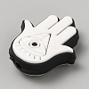 Evil Eye PVC Plastic Beads SIL-SZC0005-08H-2