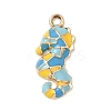 Alloy Enamel Pendants LS-PALLOY-P313-09A-G-1