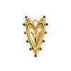 304 Stainless Steel Enamel Pendants STAS-OY010-02G-3