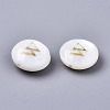 Natural Freshwater Shell Beads SHEL-S266-12W-1