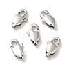 Tarnish Resistant 304 Stainless Steel Lobster Claw Clasps STAS-P190-01-3