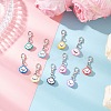 Polymer Clay Pendant Decorations HJEW-JM03950-1