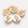 Ion Plating(IP) 304 Stainless Steel Pendants A-STAS-Q201-T445-6G-1