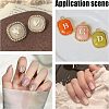 1040Pcs 26 Style Brass Cabochons MRMJ-OC0002-99-7