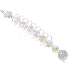 Glass Round & Octagonal Beads Hanging Suncatchers HJEW-JM04605-01-4
