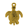 Tibetan Style Alloy Sea Turtle Pendants TIBEP-22101-AG-LF-2
