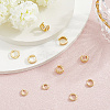 5 Pairs 5 Style Brass Micro Pave Clear Cubic Zirconia Hoop Earrings EJEW-BBC0002-01-3