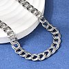 7MM 201 Stainless Steel Double Link Chains Necklaces for Unisex NJEW-K302-21P-2