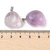 Natural Amethyst Pendants G-A249-04A-01P-3