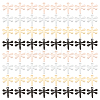 40Pcs 4 Colors 304 Stainless Steel Charms STAS-DC0009-80-1