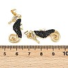 Brass Micro Pave Cubic Zirconia Pendants KK-S526-67G-3