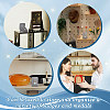 Flocking Plastic Badge Storage Box CON-WH0105-04B-6