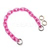 1Pc Transparent Acrylic Cable Chain Bag Straps FIND-WR0008-76-1