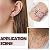 14Pcs 7 Styles 304 Stainless Steel Enamel Pendants STAS-CJ0002-95-7